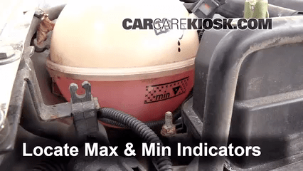 How to Add Coolant: Volkswagen Golf (1999-2006) - 2001 Volkswagen Golf